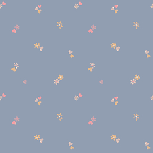 Купальник раздельный Wheat "Bothilda Morning Sky Hearts", воздушные сердца